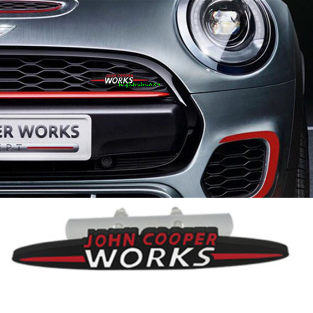 Mini R61 Jcw Personnalisé John Cooper Works Badge Noir 144mm X 25mm SMPS2012 UK