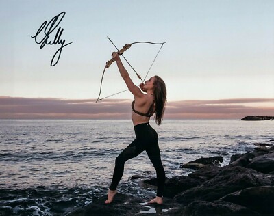 Orissa Kelly Signed 8x10 Photo #166 Archery Contortionist Britain's Got Talent 