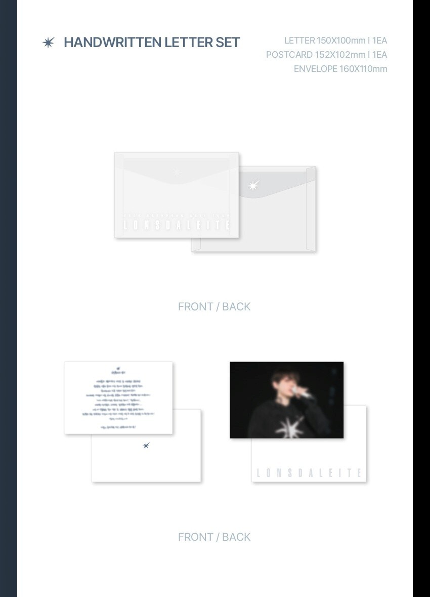 BAEKHYUN 2024 BAEKHYUN ASIA TOUR [Lonsdaleite] in SEOUL DVD