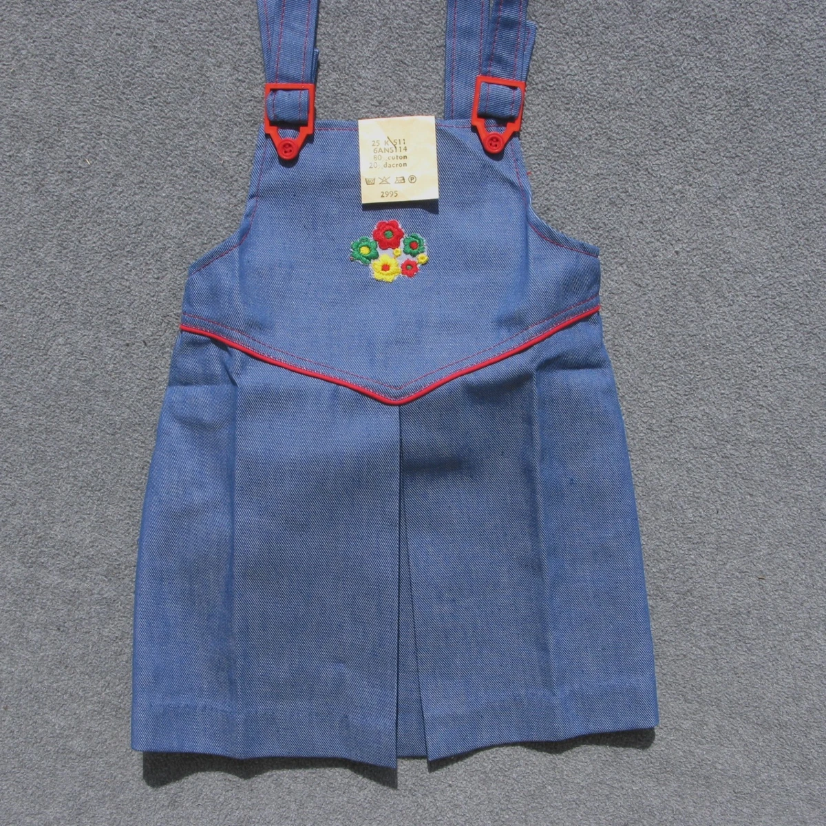 Robe jean 2025 fillette