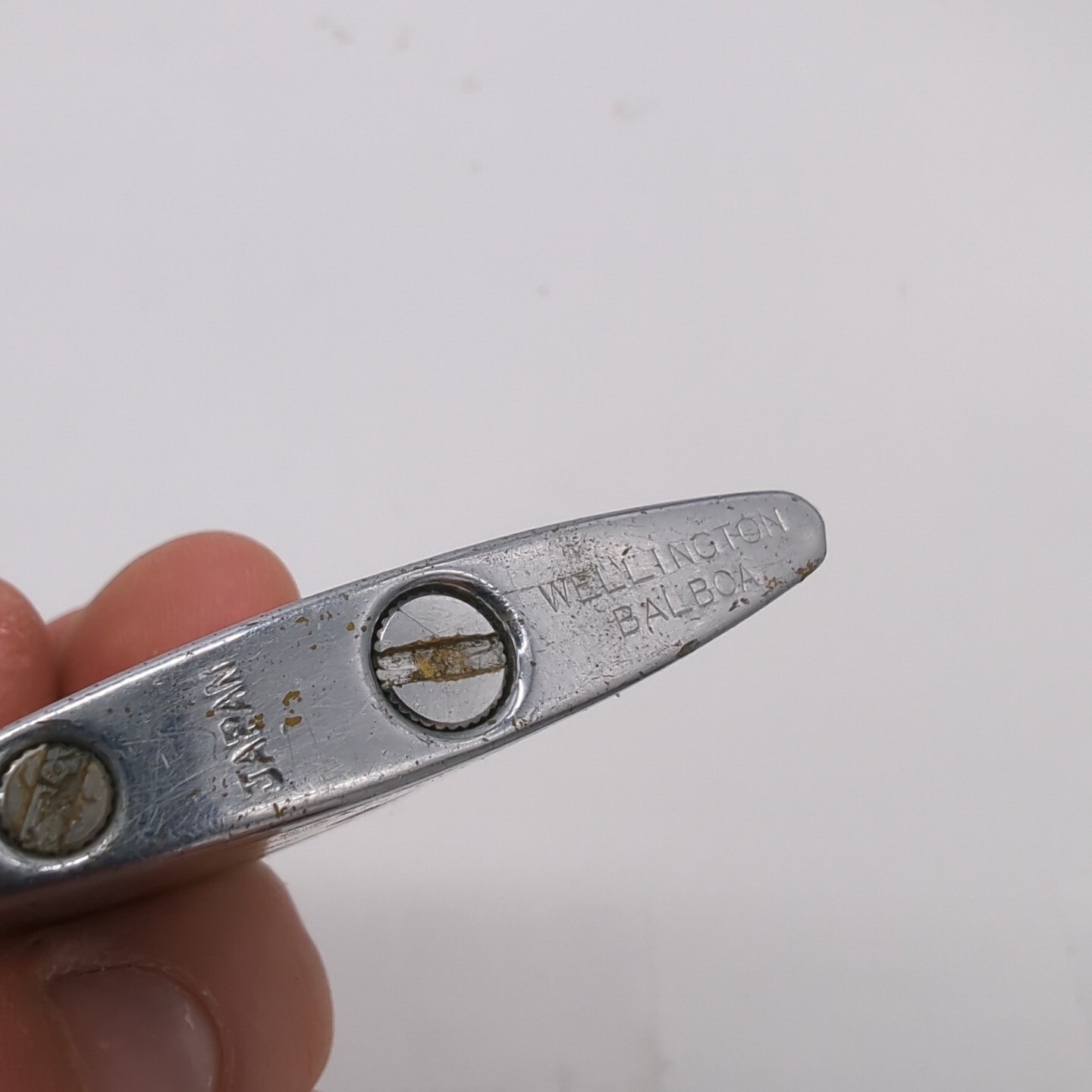 Vintage Wellington Balboa Japan Cigarette Lighter Advertising Prudence Insurance