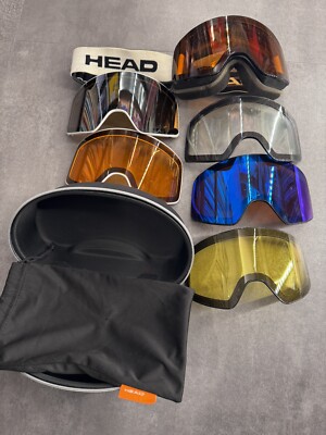 HEAD Horizon Brille  und HEAD Horizon Lens Kit/ 6 Austauschgläser - MEGA SET