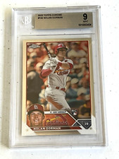 2023 Topps Chrome Nolan Gorman Rookie RC Cardinals #192 BGS 9 MINT