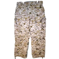 Valken V-Tac Men's Cargo Pants 2XL Desert Camouflage Cotton Drawstring Hem M1996