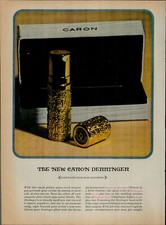 1963 Caron Derringer Perfume Bottle Box To Carry Perfume Vintage Print Ad 1652
