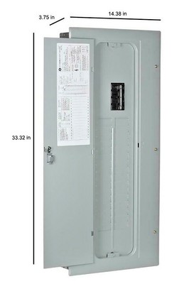 GE PowerMark Gold 200 Amp 32-Space 40-Circuit Main Breaker Indoor