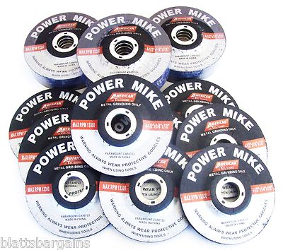 25 ATE PRO POWER MIKE 4-1/2'' GRINDING WHEELS FITS DEWALT 4.5 ANGLE GRINDER 40161