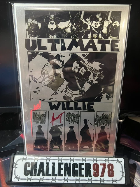 ULTIMATE WILLIE #1 METAL Double Signed - Waite & Marat - LTD 30