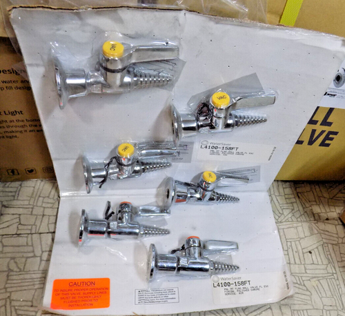 6, L4100-158FT Laboratory Ball Valve, Wall Mounted 4 vac & 2 air WATERSAVER READ - Picture 2 of 2