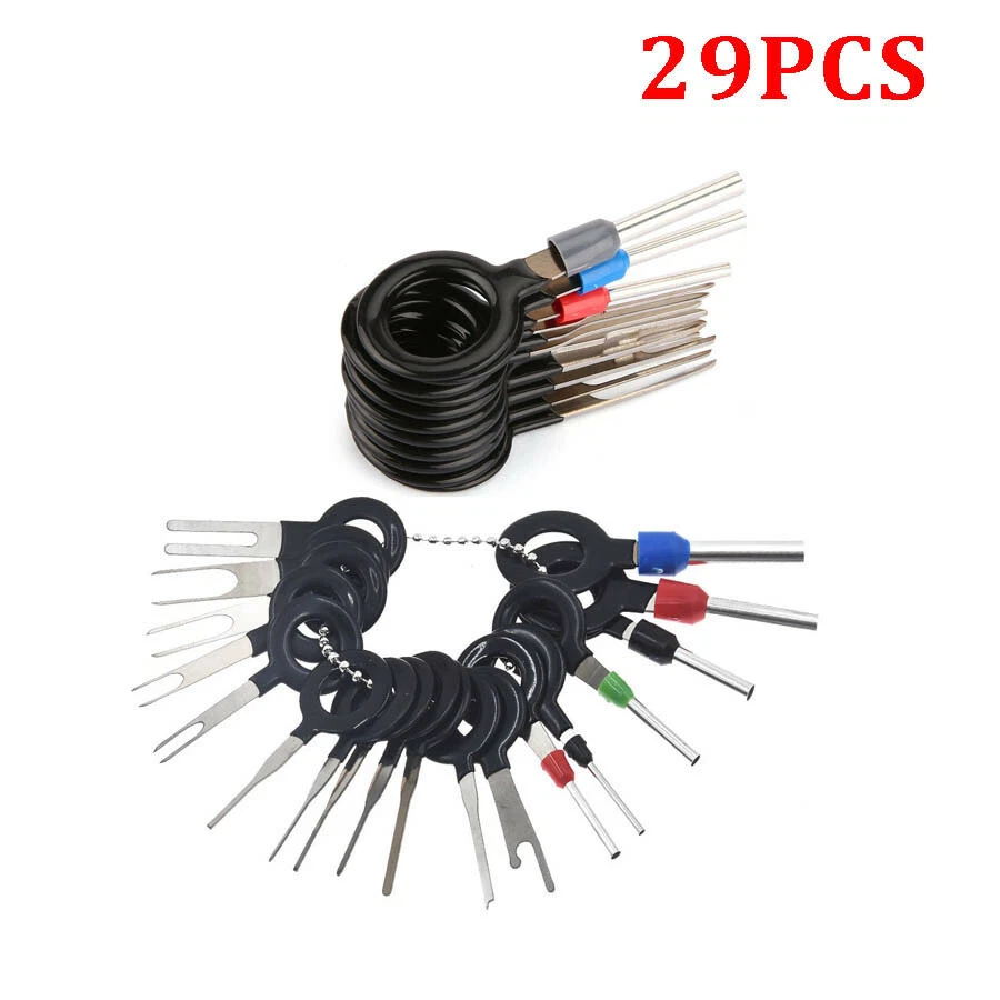 29x Portable Motorcycle Scooter Wire Terminal Removal Tool Extractor Puller Kit - Image 2 of 4