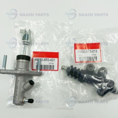 Clutch Master+Slave Cylinder For 94-01 Acura Integra & 92-00 Honda Civic D16 D18