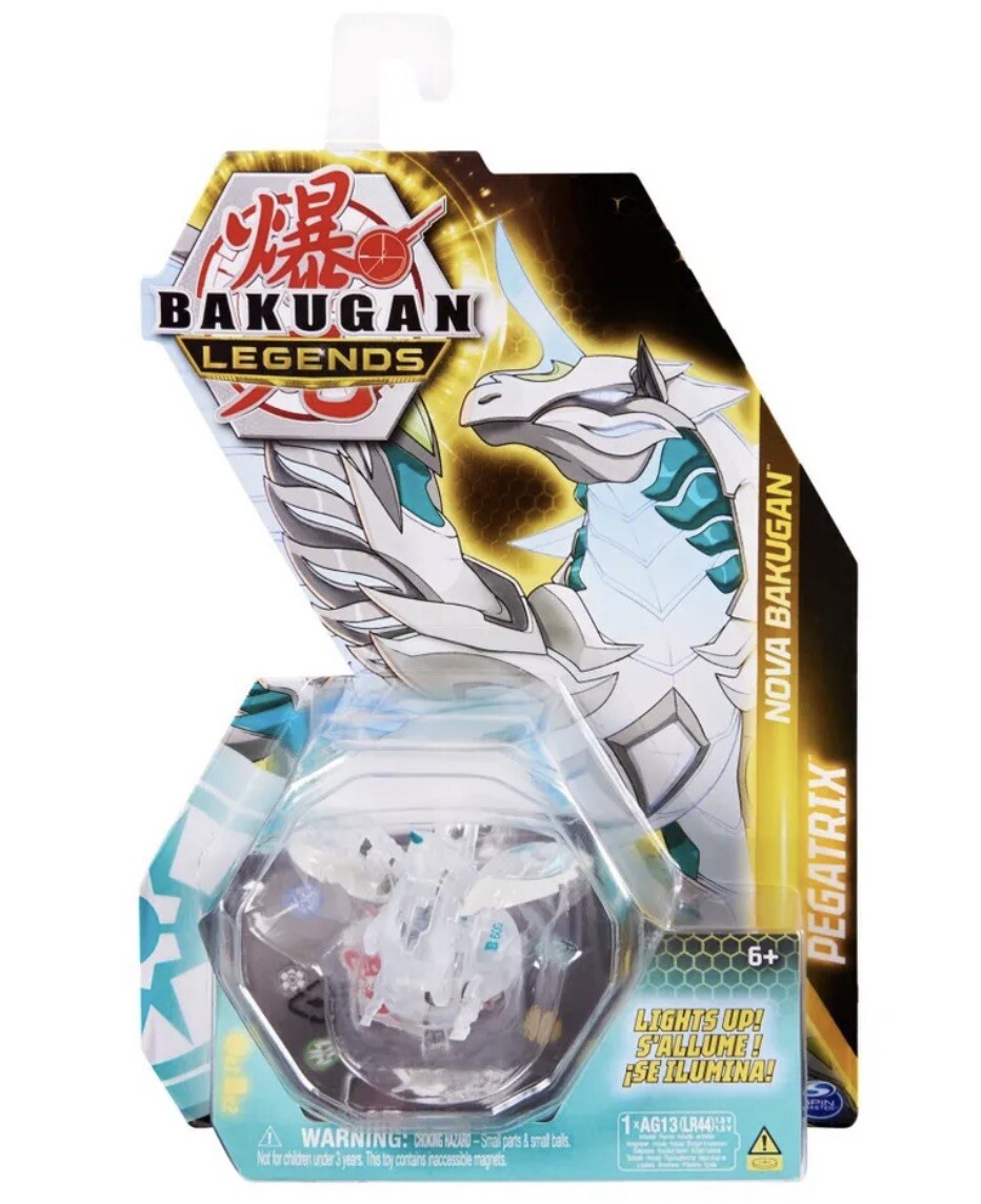 Bakugan Legends Nova Bakugan Pegatrix Brand New Lights Up
