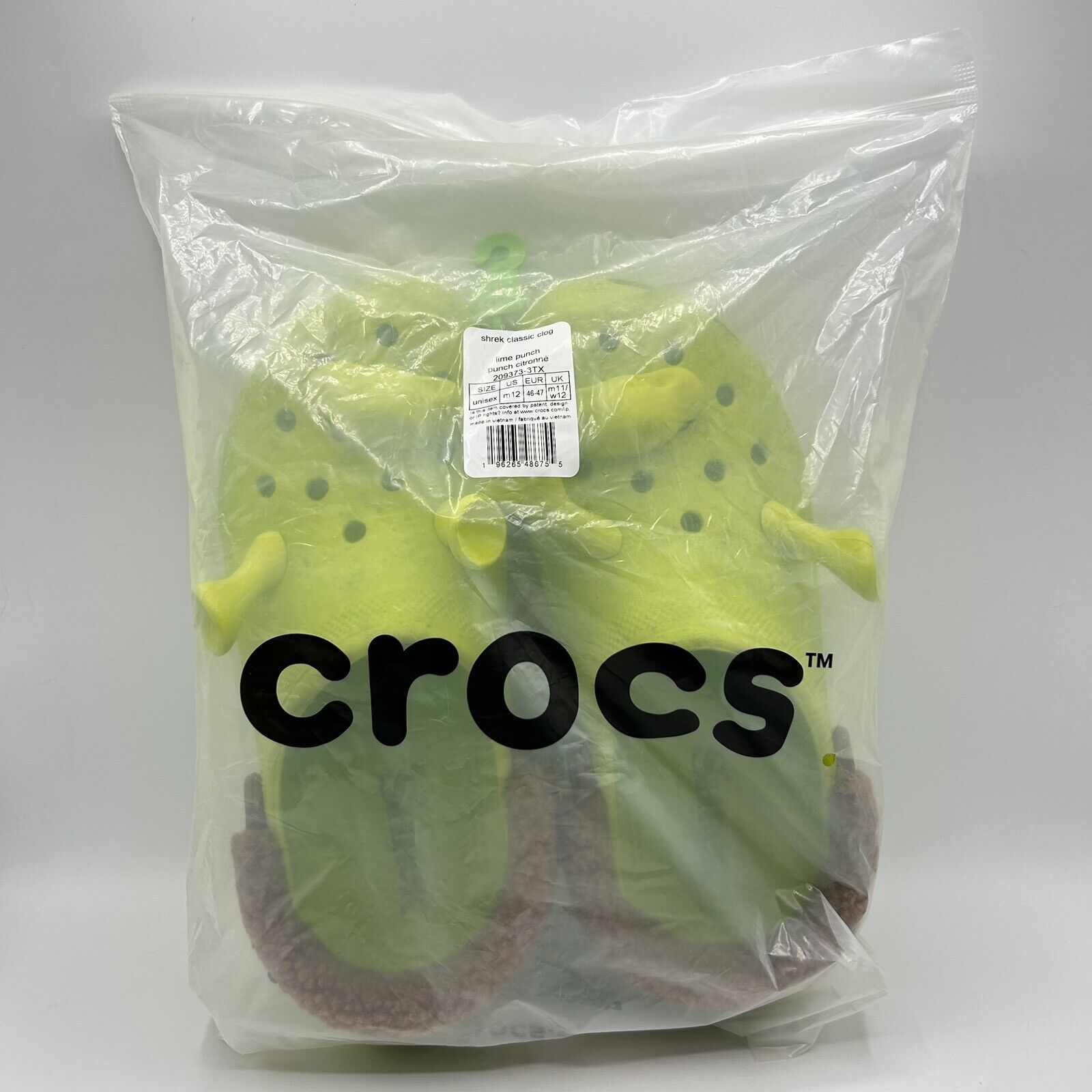 DreamWorks X Classic Clog 'Shrek' - Crocs - 209373 3TX - lime