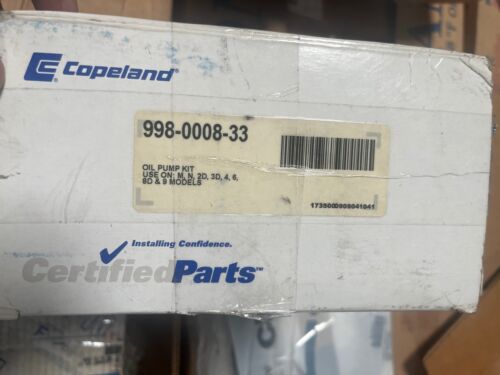 Copeland 998-0008-33 Ölpumpen-Kit passend für Modelle M,N,2D,3D,4,6,8D,9 - Bild 4 von 4