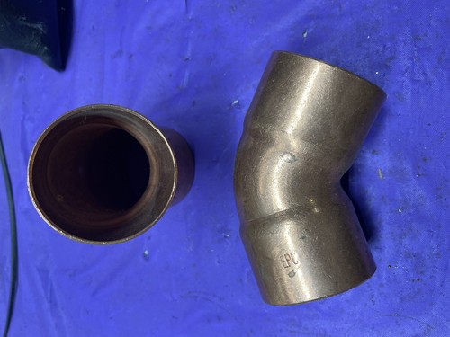 2" INCH COPPER CXC Copper 45  SWEAT ELBOW
