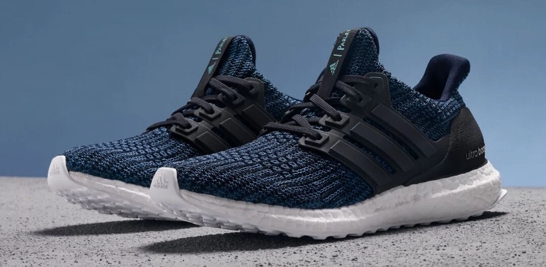 Size 10 adidas UltraBoost Parley X Deep Ocean Blue 2018 AC7836