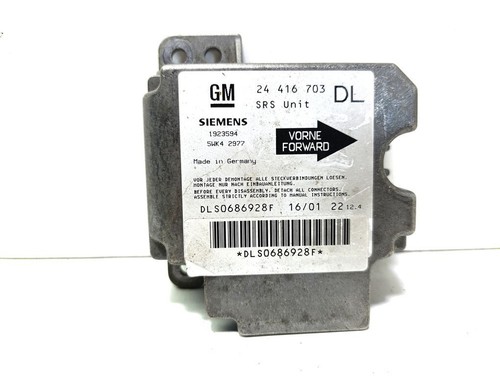 Opel Astra G 2001 steuergerät 24416703 UST103911