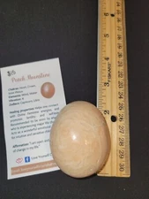 Peach Moonstone, Free Form Crystal