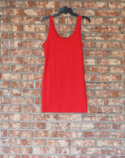 Forever 21 Red Sleeveless Tank Dress NWT Size L