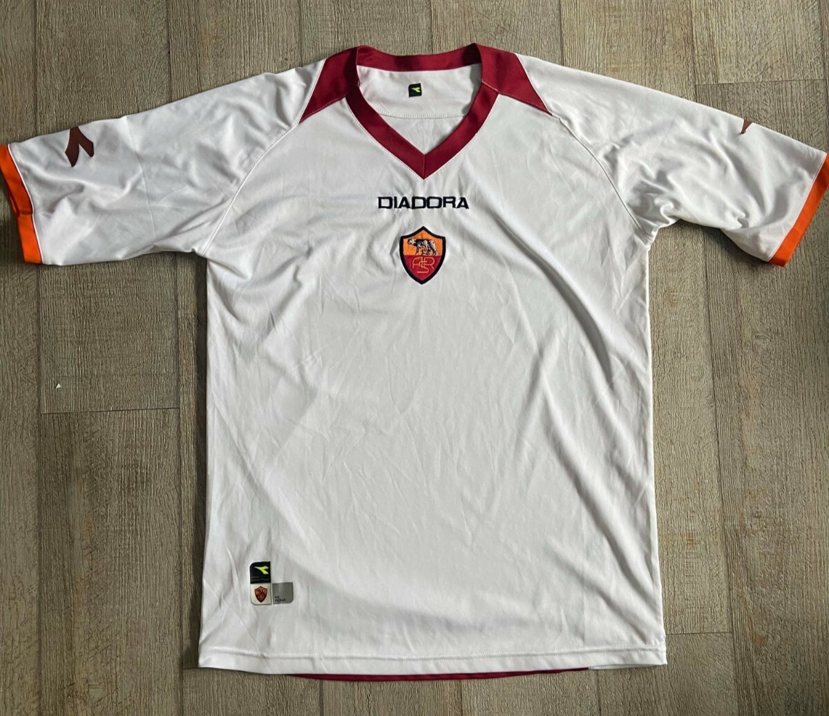 maglia calcio vintage Roma TOTTI 2002 2003 Serie A shirt