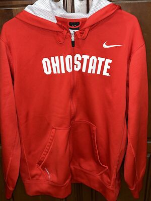 red nike ohio state hoodie
