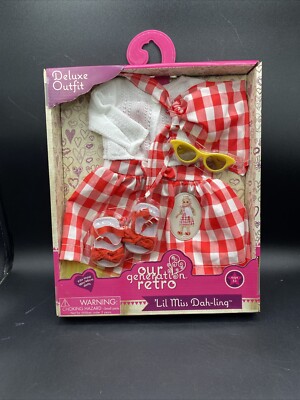 Our Generation Retro Collection Lil Miss Dah- Ling Fashion Outfit for 18'' Dolls