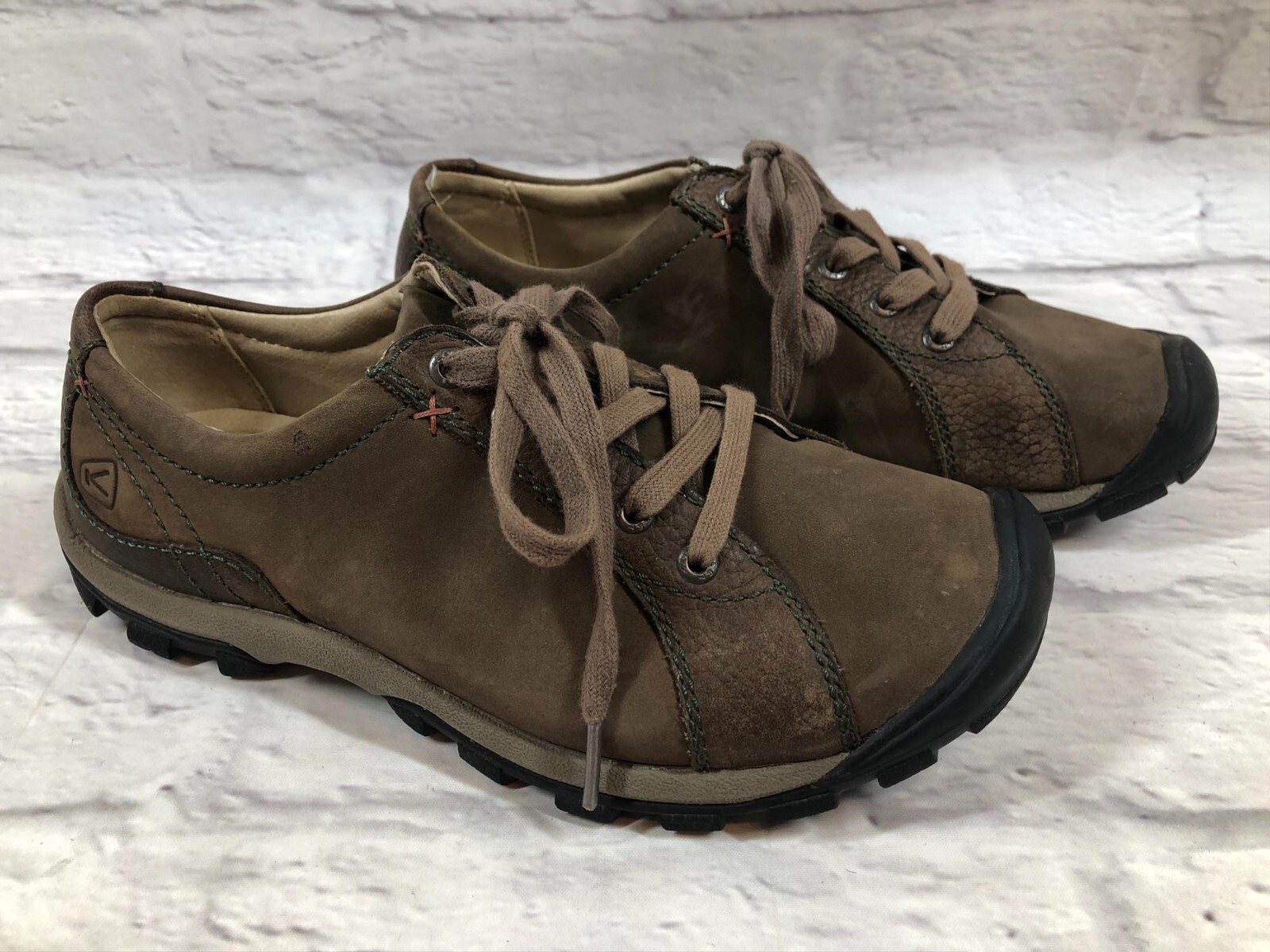 Keen Sisters scarpe Oxford in pelle marrone da donna 7 37 5 (z3p)