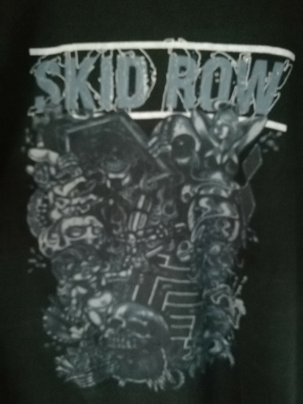 T shirt vintage Rock tour fila pattino