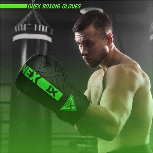 Punch Bag Boxing Gloves Punching Training Institution Sparring Training 12oz - Picture 13 of 17