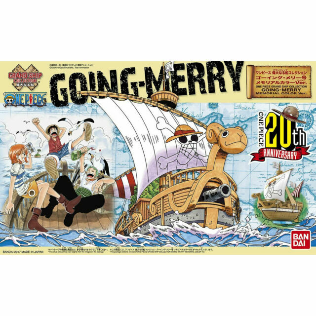 Bandai One Piece Grand Ship Collection Going Merry Memorial Ver For Sale Online Ebay