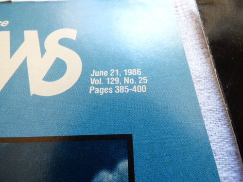 Lot of 4 1986 issues Science News Magazines June July December - Imagen 9 de 10