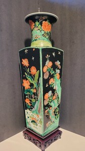 Chinese antique Guangxu period large vase likely Late 19th century
