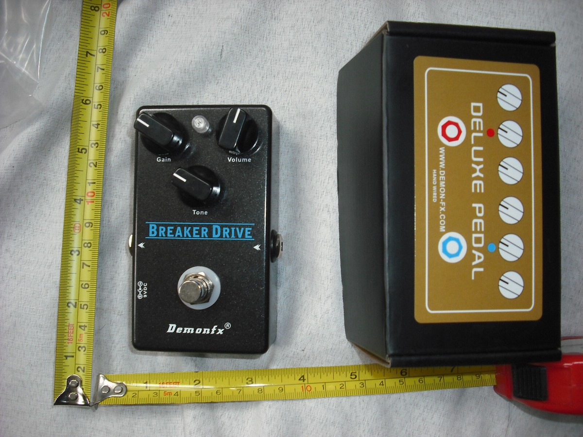 Demonfx Breaker drive blues clone guitar overdrive over effects