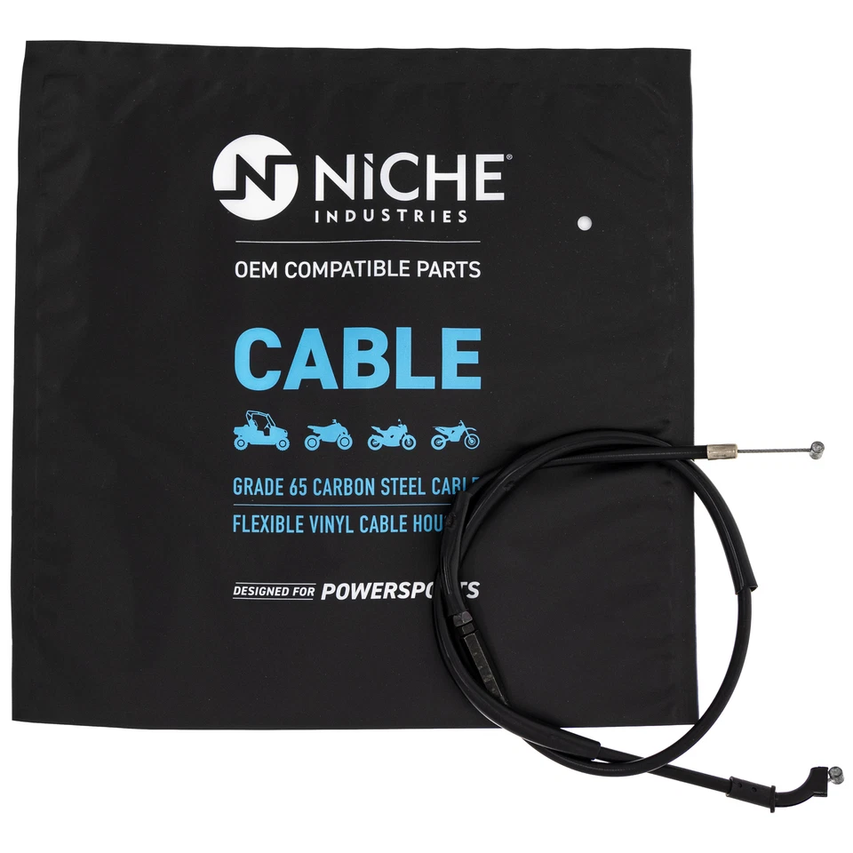 Cable obturador de nicho para Kawasaki Ninja ZX10 ZX11 ZX6 ZX6R 54017-1089 54017-1088 Foto 2 de 4