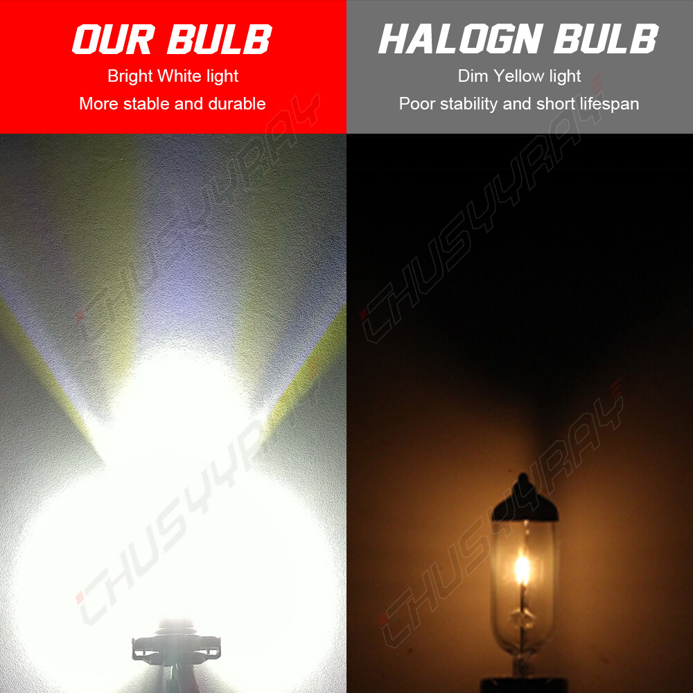 Fanless 2x H11 LED Fog Lights for Mercedes-Benz E320 2003-2009 GLA250 2015-2019