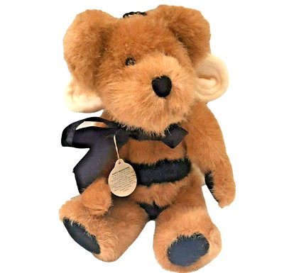 Boyds Bear Teddy Stuffed Animal Plush Clover L Buzzoff Vtg Bumblebee Bee Wings
