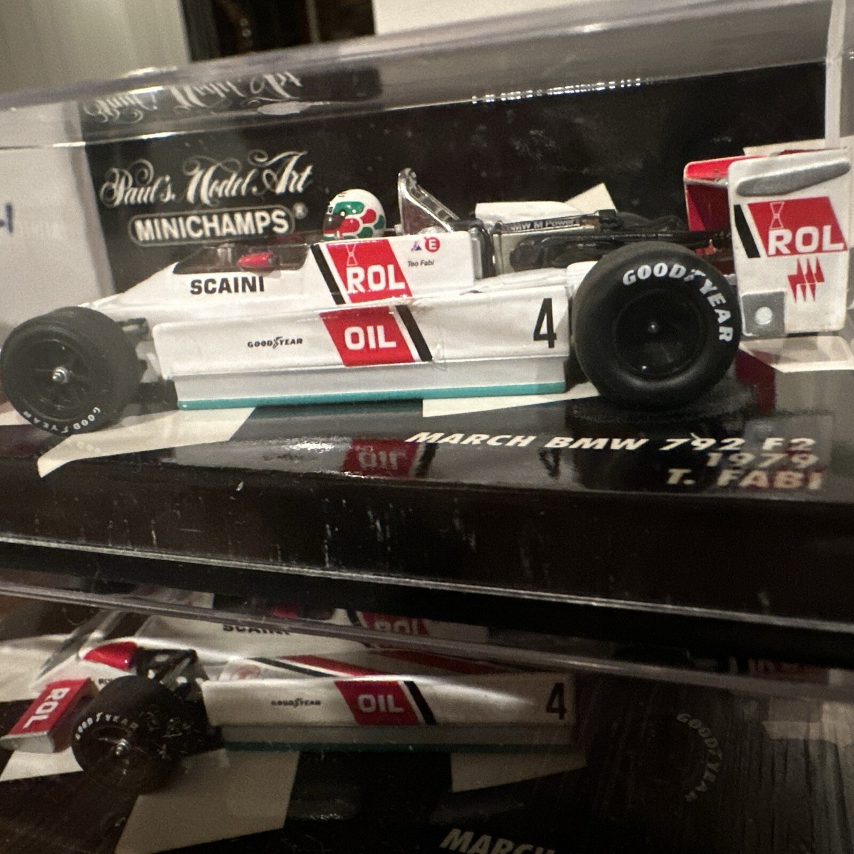 Paul's Model Art Minichamps March BMW 792 F2 1979 Driven By T Fabi