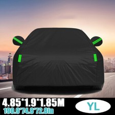For Bmw X5 Full Black Car Cover Waterproof Sun Dust All Weather Protection Yl