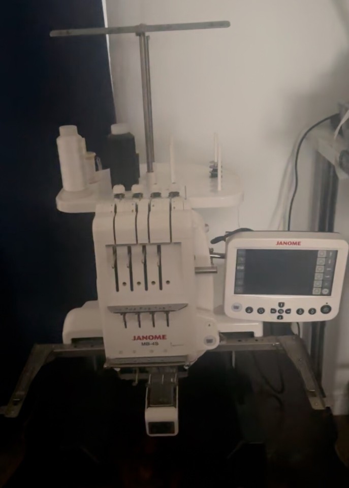 Janome MB4S Embroidery Machine eBay