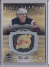 2018-19 Upper Deck The Cup Brilliance Autograph Michael McLeod Auto New Jersey