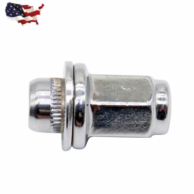 2019-2025 Toyota Black Chrome Lug Nut w/Washer 90942-01115 | Frontier