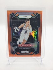 2024 Panini WNBA Monopoly Prizm Kayla McBride Orange Prizm 070/124