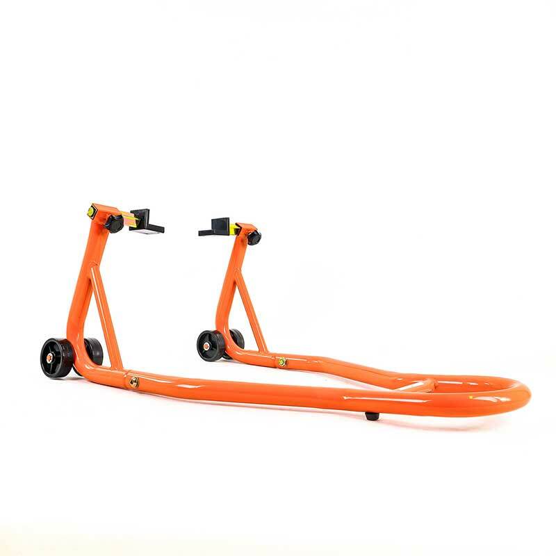 Béquille arrière orange pour moto BMW R 100 RT S T
