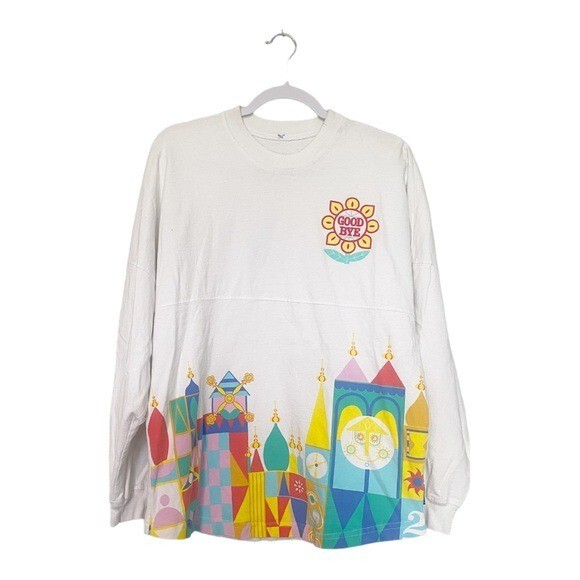 ☆US Disney Parks☆男女兼用 Spirit Jersey スモールワールド Disney Parks Disneyland it's a Small World Spirit Jersey