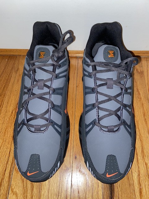 Size 11 - Nike Shox Turbo 3.2 SL Grey Orange for sale online | eBay