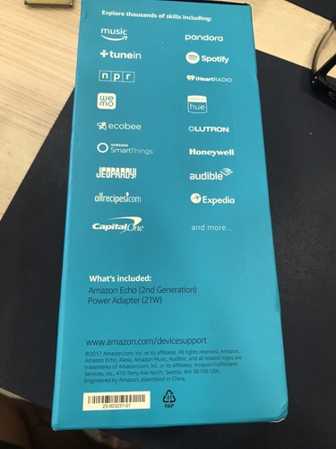 Amazon Echo (2nd Generation) Smart Assistant - Picture 5 of 7