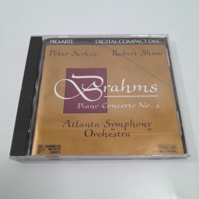 Brahms: Concerto for Piano No. 2 CD Bb, Op. 83 Serkin/Shaw Atlanta Symphony