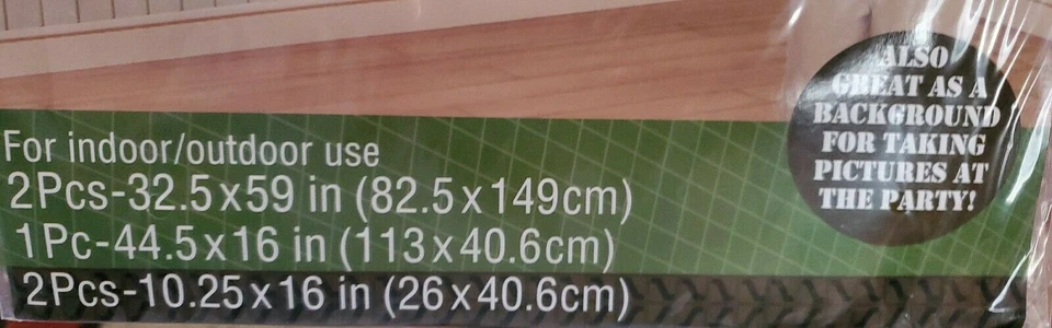 Kit de decoración de pared de 6 pies de telón de fondo de fiesta de cumpleaños de camuflaje gigante del ejército Foto 3 de 4