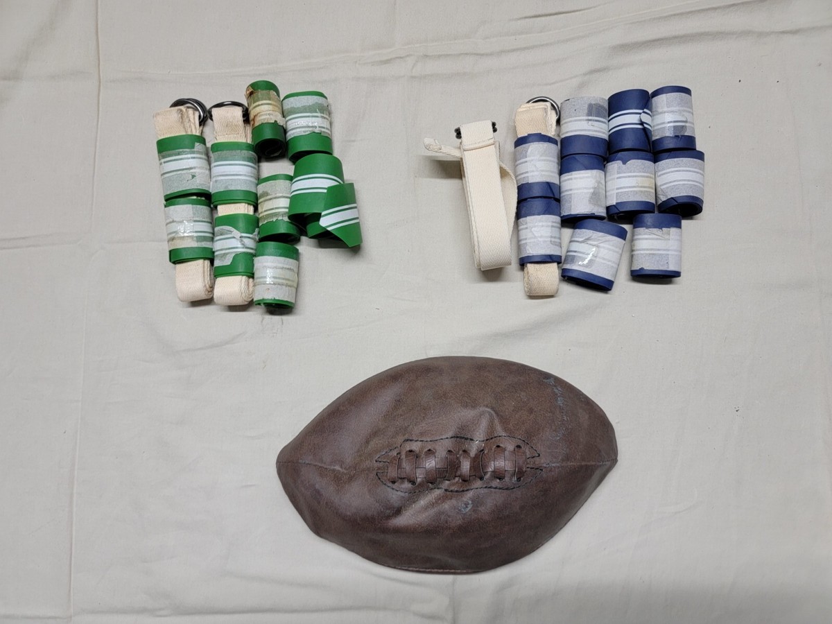 パンツ FLAG SPORT 2ND-HAND FS001 (USED WASH) AMERICAN VINTAGE STYLE Flag Football Set w/ Bag - Used & Missing