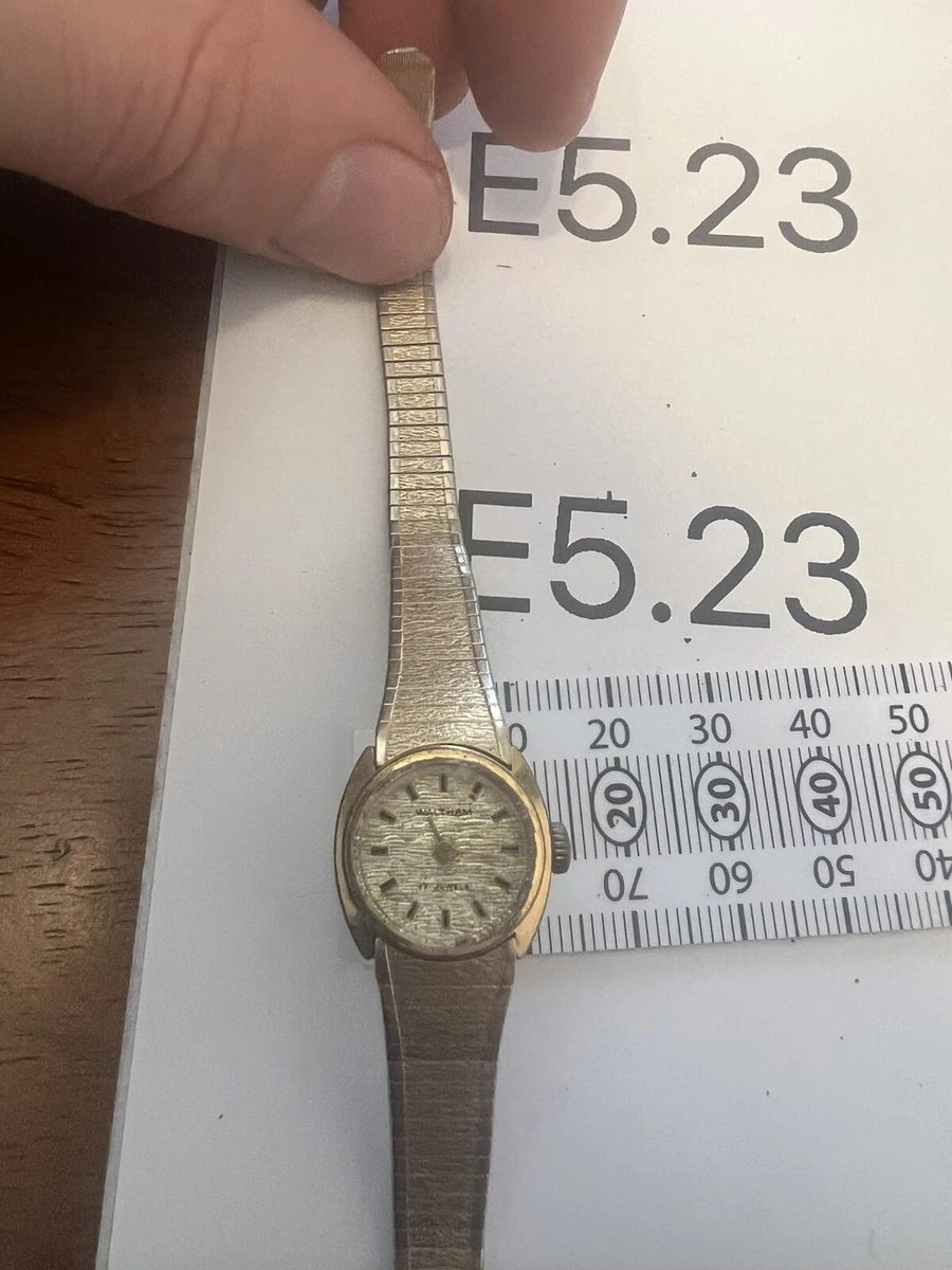 Waltham 17 jewel women's watch clearance